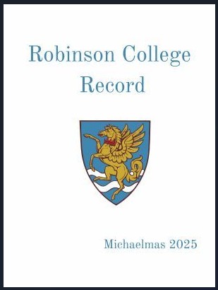 Robinson College Record Michaelmas 2025
