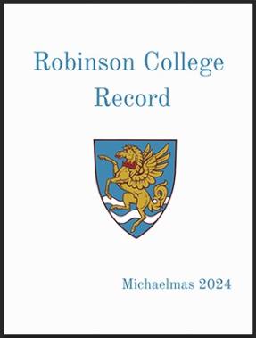 Robinson College Record Michaelmas 2023