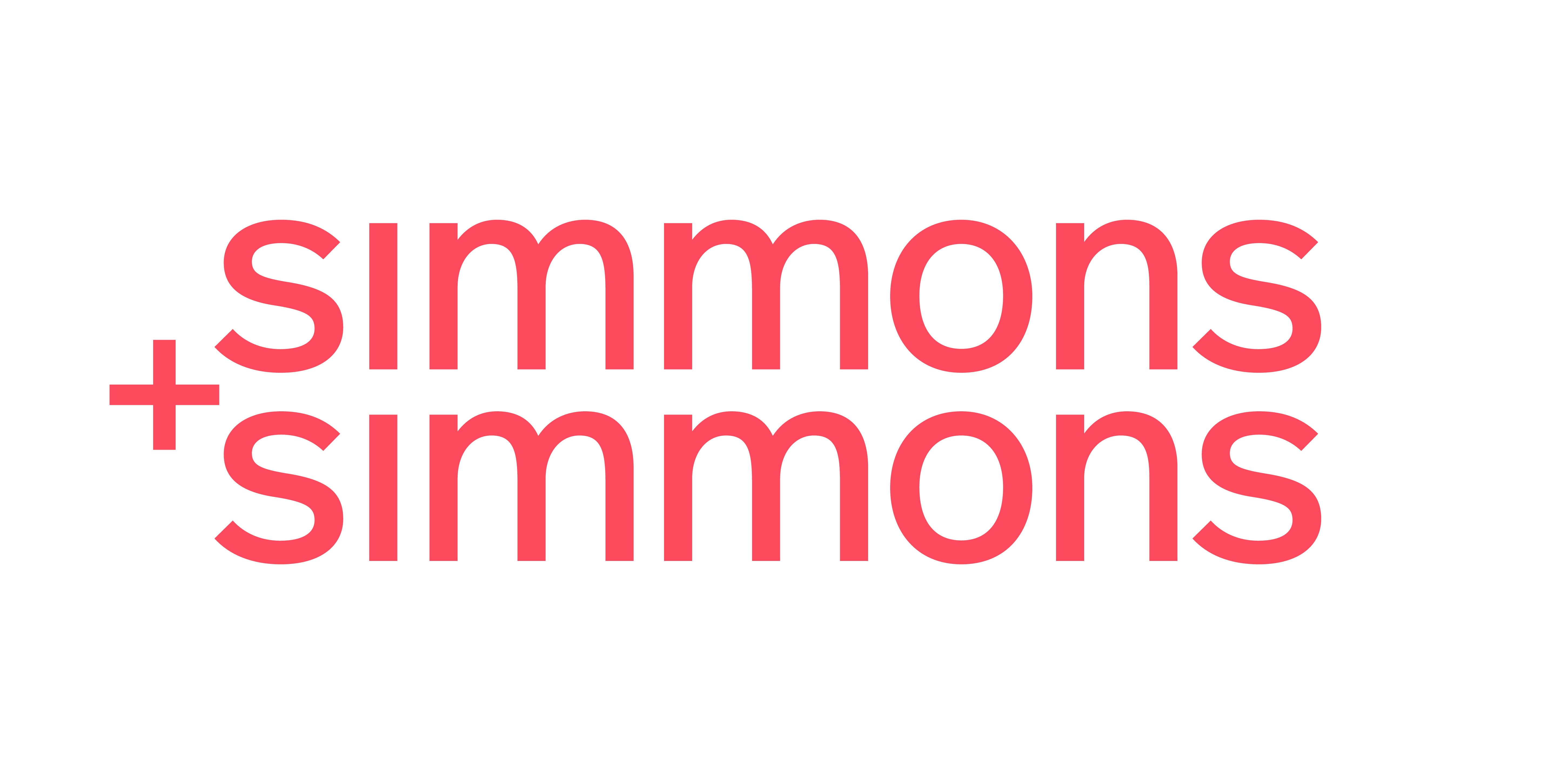 Simmons plus Simmons logo