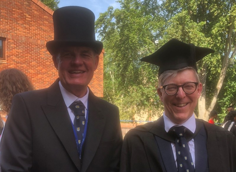 Head Porter and Dr Thurlow