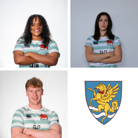 Rugby Varsity players