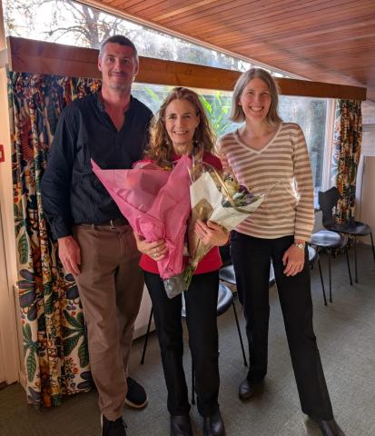 Scott Annett, Anne Considine and Holly Hedgeland