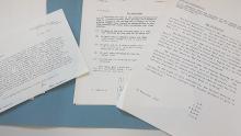 Letters about a site for Robinson College