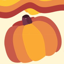 Illustration of a pumpkin