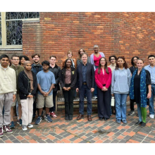Nick Clegg and Pegasus Scholars 2025