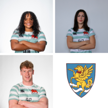 Rugby Varsity players